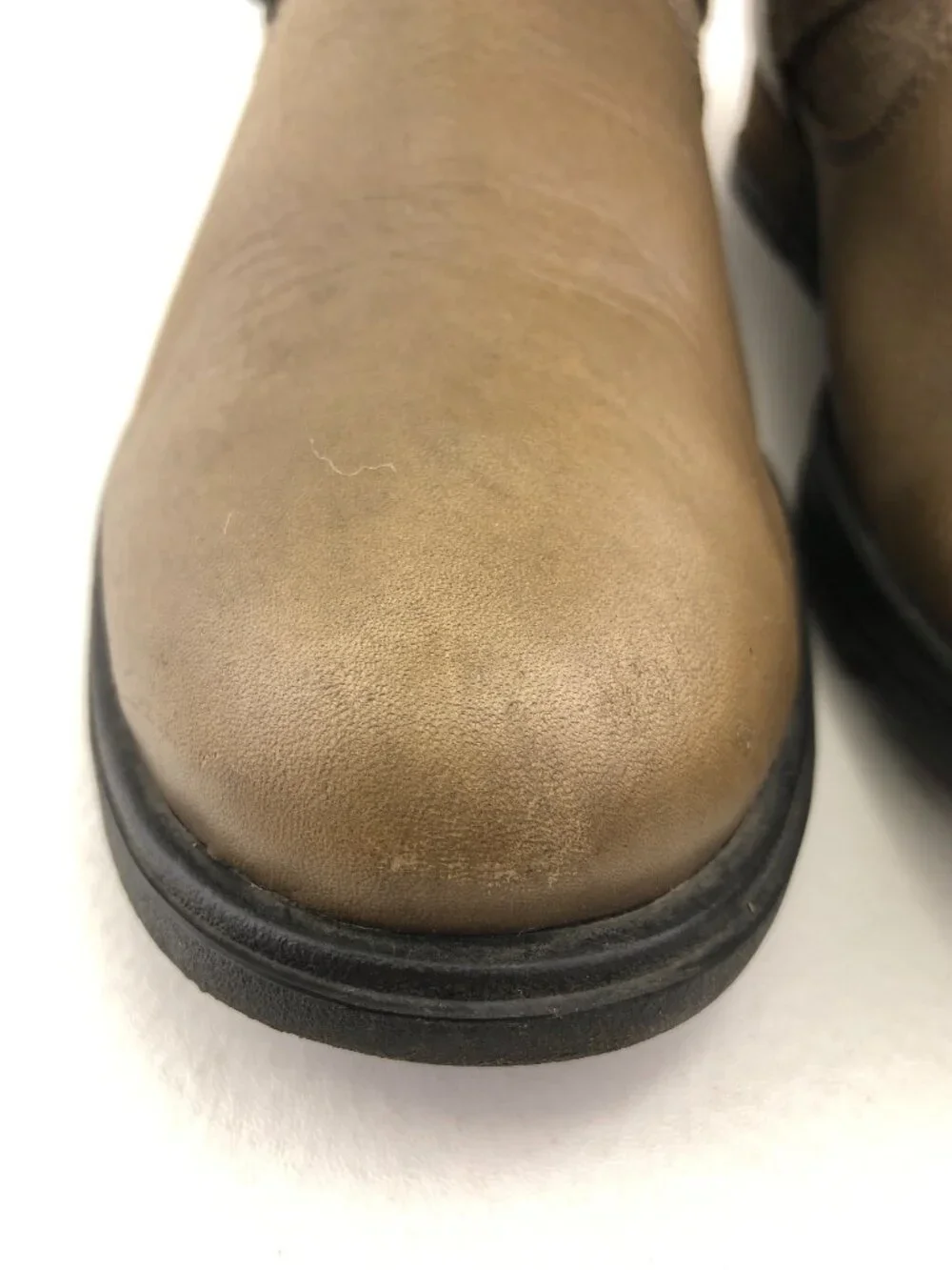 Sorel Major Moto Tan Leather Boots 8.5